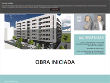 Tablet Screenshot of edificioparquenorte.com